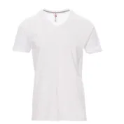 T-shirt Collo a V Manica Corta in Cotone V-Neck - Payper
