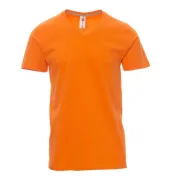 T-shirt Collo a V Manica Corta in Cotone V-Neck - Payper