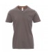 T-shirt Collo a V Manica Corta in Cotone V-Neck - Payper