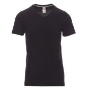 T-shirt Collo a V Manica Corta in Cotone V-Neck - Payper