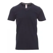 T-shirt Collo a V Manica Corta in Cotone V-Neck - Payper