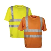 T-Shirt da Lavoro Alta Visibilità Cofra Danger