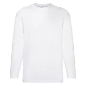 T-Shirt da Lavoro Fruit of The Loom a Manica Lunga in Cotone