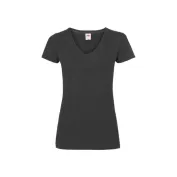 T-shirt da Lavoro Valueweight Ladies con Scollo a V Fruit Of The Loom - 613980