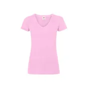 T-shirt da Lavoro Valueweight Ladies con Scollo a V Fruit Of The Loom - 613980