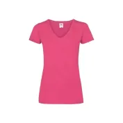 T-shirt da Lavoro Valueweight Ladies con Scollo a V Fruit Of The Loom - 613980