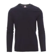 T-shirt Girocollo a Manica Lunga in Cotone Pineta - Payper