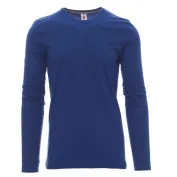 T-shirt Girocollo a Manica Lunga in Cotone Pineta - Payper