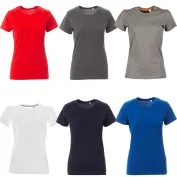 T-shirt Girocollo Manica Corta 100% Cotone Free Donna - Payper