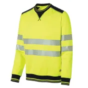 Felpa girocollo da Lavoro Alta Visibilità Molinel Luklight 0480.9999.065