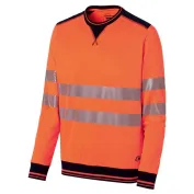 Felpa girocollo da Lavoro Alta Visibilità Molinel Luklight 0480.9999.065