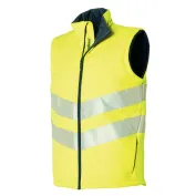 Gilet trapuntato da Lavoro Alta Visibilità Multitasche Molinel Luklight 0516.9999.065
