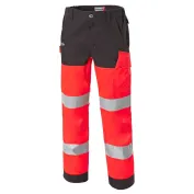 Pantalone da Lavoro Alta Visibilità Multitasche Molinel Luklight 2194.2351.044