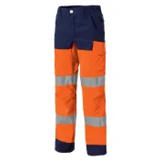 Pantalone da Lavoro Alta Visibilità Multitasche Molinel Luklight 2194.2351.044