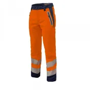 Pantalone da Lavoro Softshell Alta Visibilità Stretch Multitasche Molinel Luklight 0794.9999.065