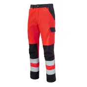 Pantalone da Lavoro Alta Visibilità Multitasche Molinel Fluopro FLUOPN72ASJ/MA