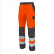 Pantalone da Lavoro Alta Visibilità Multitasche Molinel Fluopro FLUOPN72ASJ/MA