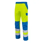 Pantalone da Lavoro Alta Visibilità Multitasche Molinel Fluopro FLUOPN72ASJ/MA