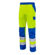 Pantalone da Lavoro Alta Visibilità Multitasche Molinel Fluopro FLUOPN72ASJ/MA
