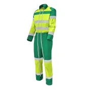 Tuta da Lavoro con doppia cerniera Alta Visibilità Multitasche Molinel Fluopro Quick FLUOQK72ASJ/BU