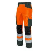 Pantalone rinforzato da Lavoro Alta Visibilità Multitasche Molinel Roady 12ROPNASJF/MA