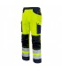 Pantalone con ginocchiere da Lavoro Alta Visibilità Multitasche Molinel Roady 12ROPNPGJF/MA