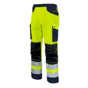 Pantalone con ginocchiere da Lavoro Alta Visibilità Multitasche Molinel Roady 12ROPNPGJF/MA