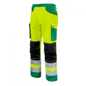 Pantalone con ginocchiere da Lavoro Alta Visibilità Multitasche Molinel Roady 12ROPNPGJF/MA