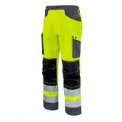 Pantalone con ginocchiere da Lavoro Alta Visibilità Multitasche Molinel Roady 12ROPNPGJF/MA