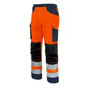 Pantalone con ginocchiere da Lavoro Alta Visibilità Multitasche Molinel Roady 12ROPNPGJF/MA