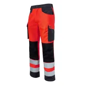 Pantalone con ginocchiere da Lavoro Alta Visibilità Multitasche Molinel Roady 12ROPNPGJF/MA