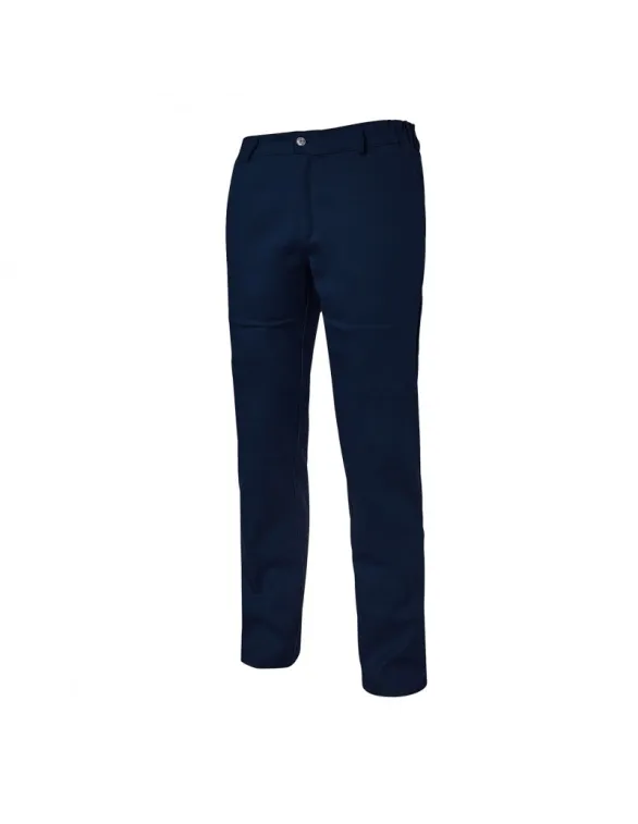 Grembiule Da Lavoro Ignifugo Blu - Resistente Alle Fiamme Per Saldatura - Tasche Frontali Utility - Foto 4