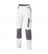 Pantalone con ginocchiere da Lavoro Multitasche Molinel White & Pro 2204.2351.001