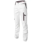 Pantalone da Lavoro Multitasche Molinel White & Pro 2540.2351.001