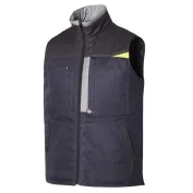 Gilet da Lavoro Trapuntato Multitasche Metal Free Lemon Shake Molinel 0822.2667.159