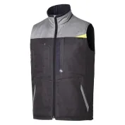 Gilet da Lavoro Trapuntato Multitasche Metal Free Lemon Shake Molinel 0822.2667.159