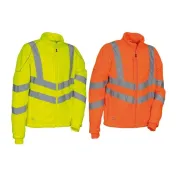 Giacca in Pile da Lavoro Alta Visibilità Multitasche Cofra Dukesse