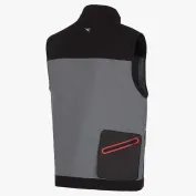 Gilet Multitasche Diadora in cotone Canvas Stretch