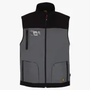 Gilet Multitasche Diadora in cotone Canvas Stretch