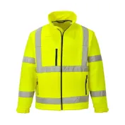 Giacca da Lavoro Softshell Elasticizzata Classic ad Alta Visibilità Portwest S424