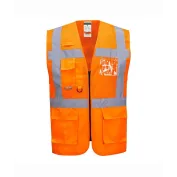 Gilet da Lavoro Executive Madrid Mesh Alta Visibilita Portwest C496