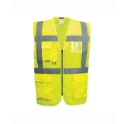 Gilet da Lavoro Executive Madrid Mesh Alta Visibilita Portwest C496