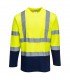 Maglietta da Lavoro Bicolore Cotton Comfort Alta Visibilità Portwest S280