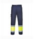 Pantalone da Lavoro Combat Bicolore Alta Visibilita Portwest E049