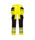 Pantalone da Lavoro con tasca Holster staccabile Alta Visibilita Portwest DX442