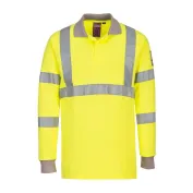 Polo da Lavoro Ignifuga Alta Visibilità Portwest FR77