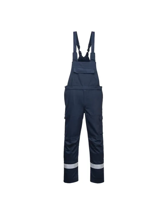 Portwest TX12 Salopette Da Lavoro - Bretelle, Cotone/Poliestere, Tasca Pettorale