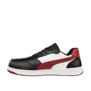 Scarpe antinfortunistiche Puma Frontcourt Black/White/Red Low S3 FO HRO ESD SRC 640200