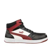 Scarpe antinfortunistiche Puma Frontcourt Black/White/Red Mid S3 FO HRO ESD SRC 630050