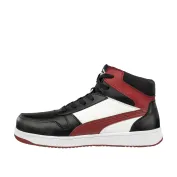 Scarpe antinfortunistiche Puma Frontcourt Black/White/Red Mid S3 FO HRO ESD SRC 630050